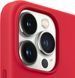 Чохол-накладка iPhone 13 Pro Apple Silicone Case with Animation & MagSafe (Product) Red 238445 фото 3