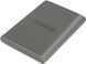 Портативний SSD Transcend 1TB USB 3.2 Gen 2x2 Type-C ESD360C Сірий (TS1TESD360C) 371730 фото 1