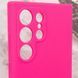 Чохол Silicone Cover Lakshmi Full Camera (AAA) для Samsung Galaxy S24 Ultra Рожевий / Barbie pink 286931 фото 6