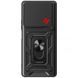 Чохол Ummi Camshield Serge Ring для Xiaomi Redmi 13 4G / Poco M6 4G Чорний 390747 фото 2