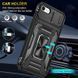 Ударостійкий чохол Camshield Army Ring для Apple iPhone 7 / 8 / SE (2020) (4.7") Чорний / Black 283595 фото 4
