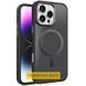 Чохол TPU+PC Carbon Mirage with MagSafe для Apple iPhone 16 (6.1") Black 376510 фото 1