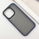 TPU+PC чохол Metal Buttons для Apple iPhone 16 Pro Max (6.9") Синій 318276 фото 3