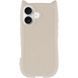 Чохол TPU Cat для Apple iPhone 16 (6.1") Antique White 357645 фото 2