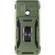 Ударостійкий чохол Camshield Army Ring для Xiaomi Redmi 9C / 10A Оливковий / Army Green 259241 фото 2