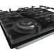 Варильна поверхня Gorenje газова на склі, 60см, чавун, чорний (GKTW642SYB) 369535 фото 4