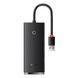 HUB Baseus Lite Series 4-in-1 Black (USB-A To USB 3.0*4) (0.25m) (WKQX030001) 268490 фото 11