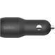 Зарядний пристрій автомобільний Belkin 24Вт 2хUSB-A, кабель USB-A > USB-C, 1м, чорний (CCE001BT1MBK) 366627 фото 3