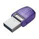 Накопичувач Kingston 64GB USB 3.2 Type-A Gen1 + Type-C DT microDuo 3C R200MB/s (DTDUO3CG3/64GB) 375868 фото 5