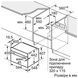 Духова шафа Bosch електрична компактна, 45л, A, дисплей, конвекція, ф-ція мікрохвиль, чорний (CMG7241B1) 363092 фото 10