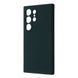 Чохол WAVE Full Silicone Cover Samsung Galaxy S24 Ultra cyprus green 385367 фото 1
