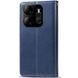 Шкіряний чохол книжка GETMAN Gallant (PU) для Tecno Spark Go 2023 Синій 268114 фото 2
