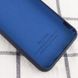 Чехол Silicone Cover My Color Full Protective (A) для Samsung Galaxy A02 Синий / Midnight blue 205276 фото 3