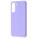Чохол WAVE Full Silicone Cover Samsung Galaxy S21 Plus (G996B) light purple 331327 фото 1