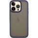 TPU+PC чохол Metal Buttons для Apple iPhone 16 Pro Max (6.9") Синій 318276 фото 1
