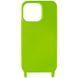 Чохол TPU two straps California для Apple iPhone 12 Pro / 12 (6.1") Салатовий 255729 фото 2