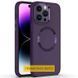 TPU чохол Bonbon Metal Style with MagSafe для Apple iPhone 16 Pro Max (6.9") Фіолетовий / Dark Purple 322921 фото 1