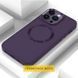 TPU чохол Bonbon Metal Style with MagSafe для Apple iPhone 16 Pro Max (6.9") Фіолетовий / Dark Purple 322921 фото 7