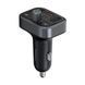 АЗП Baseus FM Launcher S-09 Pro 35W (PD+QC3.0) Type-C+2USB (C10762200113-00) black 396927 фото 1