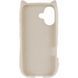 Чохол TPU Cat для Apple iPhone 16 (6.1") Antique White 357645 фото 3