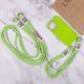 Чохол TPU two straps California для Apple iPhone 12 Pro / 12 (6.1") Салатовий 255729 фото 6