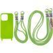 Чохол TPU two straps California для Apple iPhone 12 Pro / 12 (6.1") Салатовий 255729 фото 1