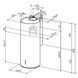 Витяжка Faber купольна, 37см, 1136м.куб/год, Cylindra Plus Bk Matt A37, чорний матовий 373816 фото 3