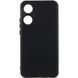 Чохол Silicone Cover Lakshmi Full Camera (AAA) для Oppo A58 4G Чорний / Black 286874 фото 1