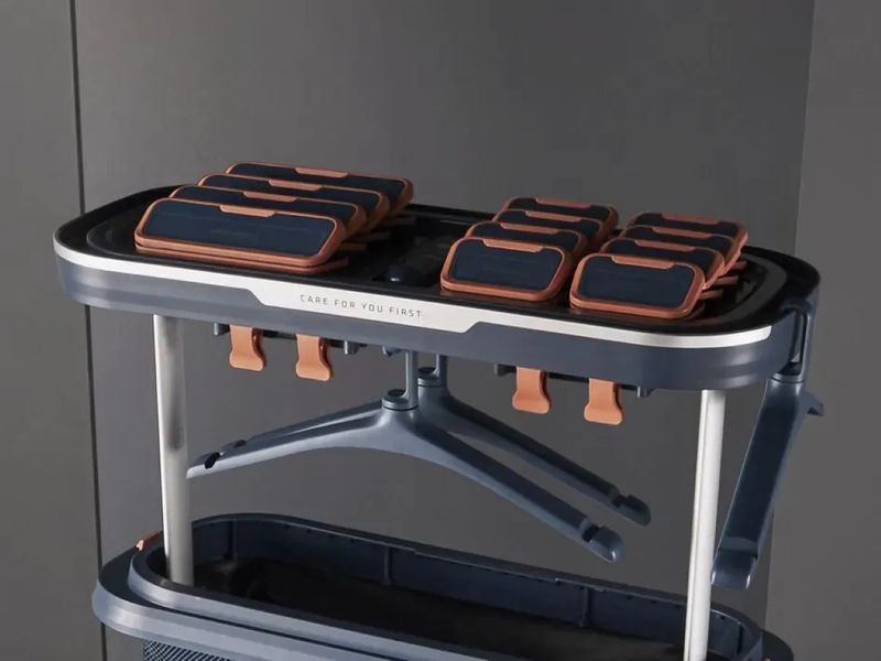 Автоматична парова шафа Tefal Care For You First, 1500Вт, 1200мл, паровий удар -35гр, синій (YT2020E0) 374597 фото