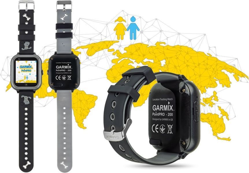 Смарт-годинник Для дітей GARMIX PointPRO-200 4G BLACK Чорний 275362 фото