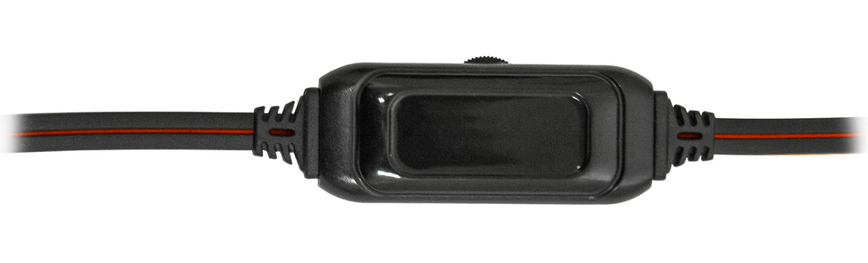 гарнітура DEFENDER Warhead G-185 2m чорний+червоний 306153 фото