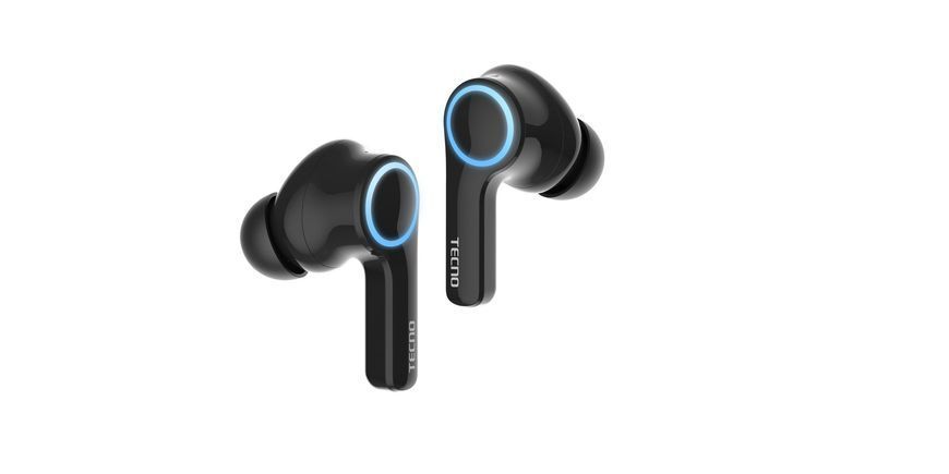 Навушники TECNO Hipods H3 Black (4895180768019) 364883 фото