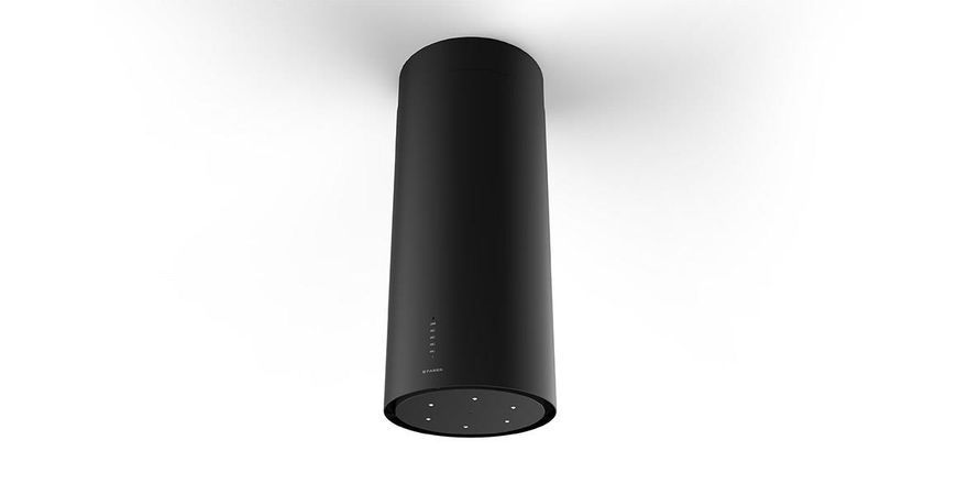 Витяжка Faber купольна, 37см, 1136м.куб/год, Cylindra Plus Bk Matt A37, чорний матовий 373816 фото