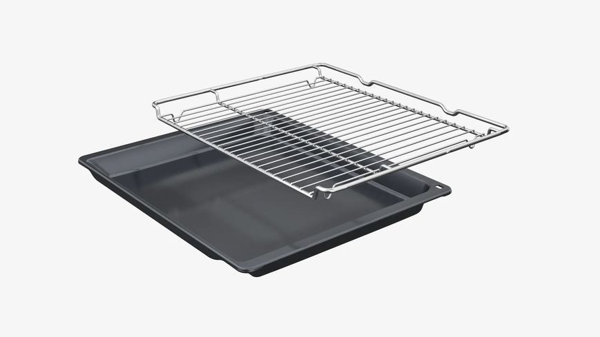 Духова шафа Bosch електрична компактна, 45л, A, дисплей, конвекція, ф-ція мікрохвиль, чорний (CMG7241B1) 363092 фото