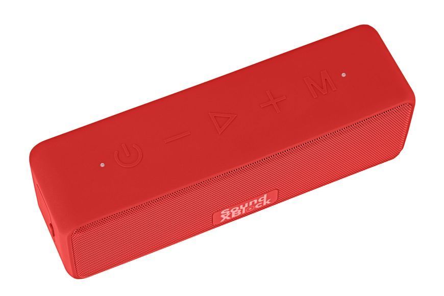 Акустична система 2E SoundXBlock TWS, MP3, Wireless, Waterproof Red (2E-BSSXBWRD) 364255 фото