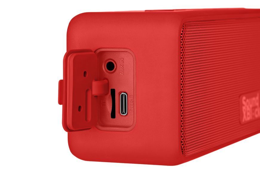 Акустична система 2E SoundXBlock TWS, MP3, Wireless, Waterproof Red (2E-BSSXBWRD) 364255 фото