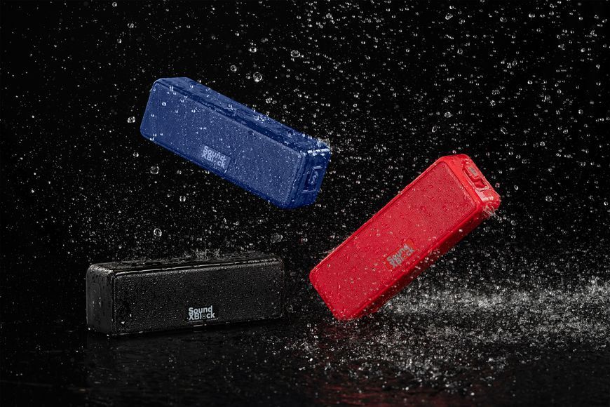 Акустична система 2E SoundXBlock TWS, MP3, Wireless, Waterproof Red (2E-BSSXBWRD) 364255 фото