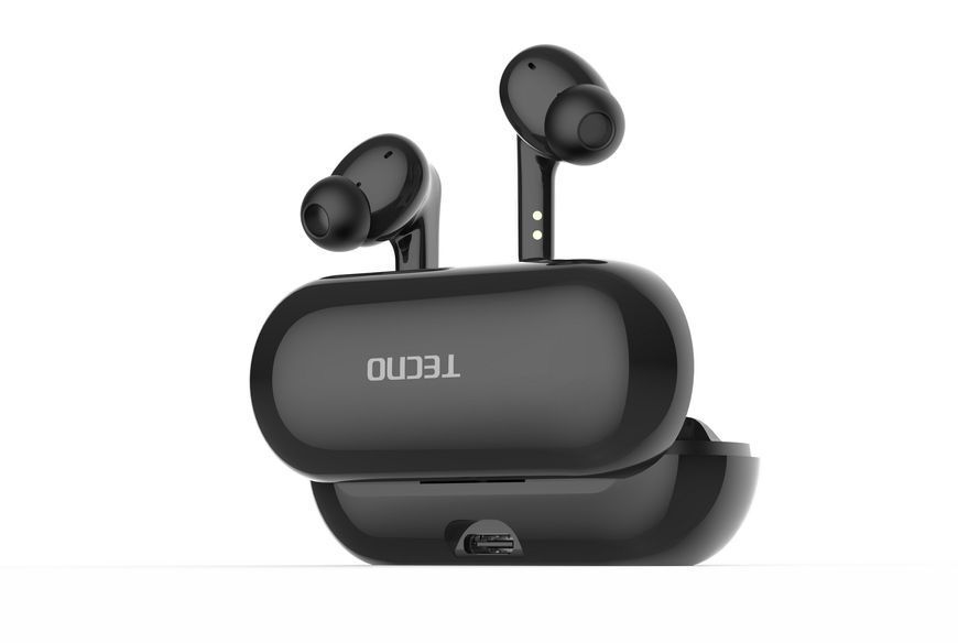 Навушники TECNO Hipods H3 Black (4895180768019) 364883 фото