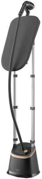 Відпарювач Philips вертикальний 3000 Series, 2000Вт, 2000мл, постійна пара - 40гр, стійка,вішалка, керам. підошва, чорний (STE3170/80) 375151 фото