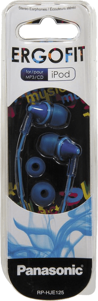 Навушники PANASONIC RP-HJE125E-A Blue 60492 фото