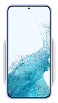 Бездротовий зарядний пристрій SAMSUNG 15W Wireless Charger Pad w/o TA EP-P2400BWEGEU / Білий 307187 фото