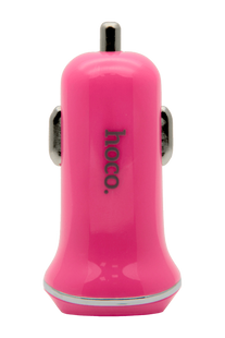 АЗП Z1 2.1mAh 2USB lighting cable Pink 71607 фото
