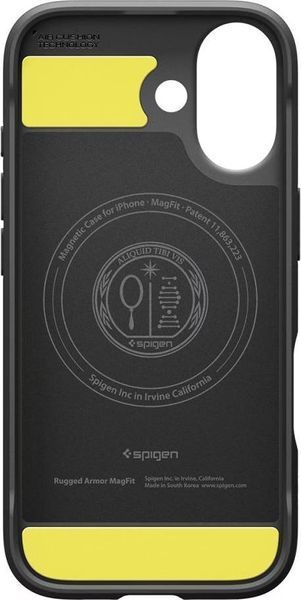 Чохол Spigen для iPhone 17, Rugged Armor MagFit, Matte Black (ACS10367) 395556 фото