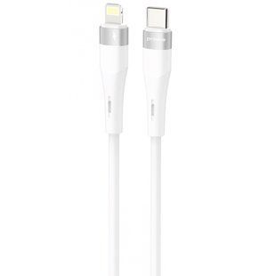 Кабель Proove Light Silicone Plus Type-C to Lightning 27W (1m) (CCLS27002102) white 395020 фото
