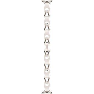 Ремінець Xiaomi Smart Band 8 Chain Strap White (білий) 279798 фото