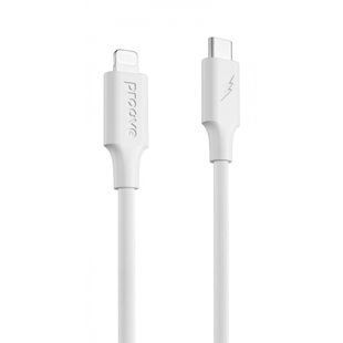 Кабель Proove Striped Silicone Type-C to Lightning (1M) (CCSS00002102) White 313561 фото