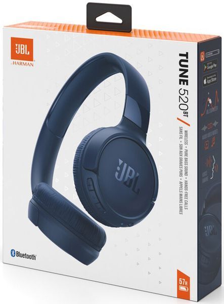 Навушники JBL Tune T520BT (JBLT520BTBLU) Blue 271111 фото