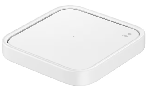 Бездротовий зарядний пристрій SAMSUNG 15W Wireless Charger Pad w/o TA EP-P2400BWEGEU / Білий 307187 фото