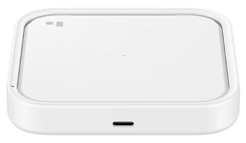 Бездротовий зарядний пристрій SAMSUNG 15W Wireless Charger Pad w/o TA EP-P2400BWEGEU / Білий 307187 фото
