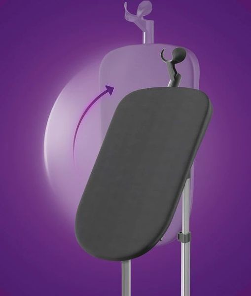 Відпарювач Philips вертикальний 3000 Series, 2000Вт, 2000мл, постійна пара - 40гр, стійка,вішалка, керам. підошва, чорний (STE3170/80) 375151 фото